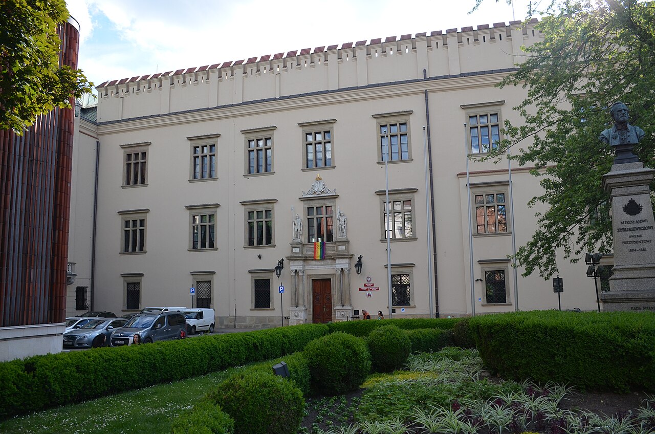Pałac Wielopolskich, siedziba Urzędu Miasta Krakowa przy placu Wszystkich Świętych